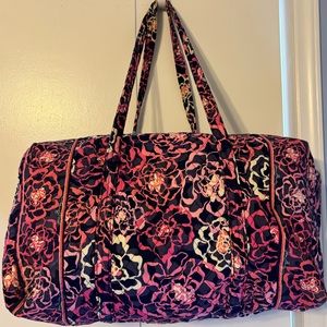 Vera Bradley Retired Pattern Katalina Pink Weekend Duffle